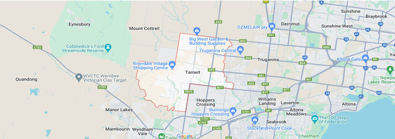 Tarneit map area